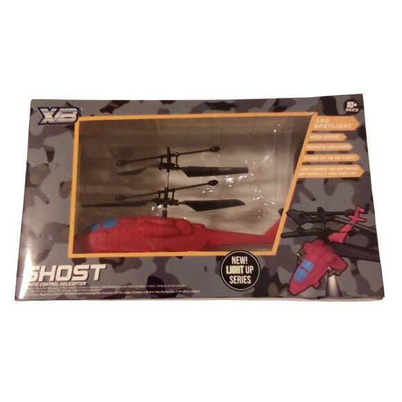Ghost Remote Control Helicopter New Light Up Series LED Spotlight High Speed Age - Picture 1 of 5